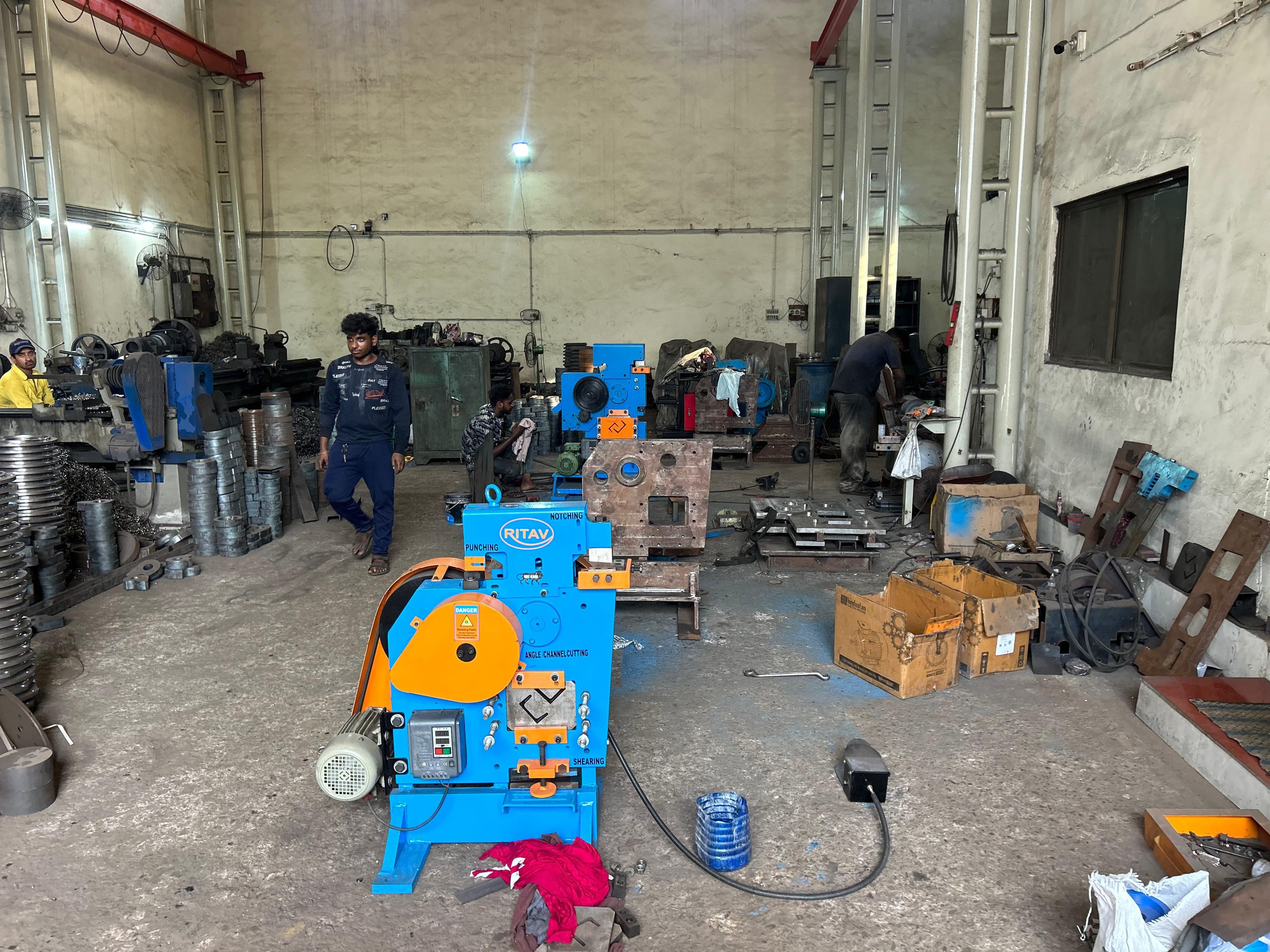 RIW-H Mechanical Iron Worker (Heavy Duty)