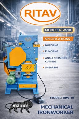 RIW-10 Mechanical Iron Worker thumbnail 1