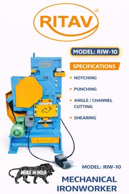RIW-10 Mechanical Iron Worker thumbnail 3